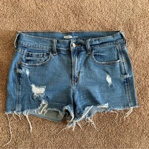 Old Navy Boyfriend Denim / Jean Shorts - Size 6